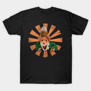 Basil Brush Retro Japanese T-Shirt